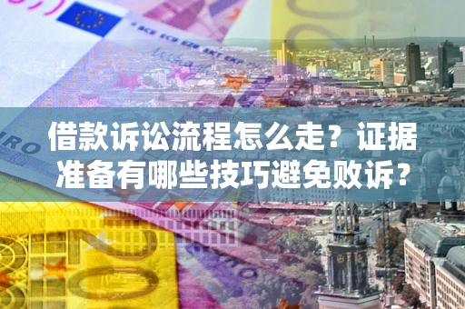 北京借款诉讼流程怎么走？证据准备有哪些技巧避免败诉？