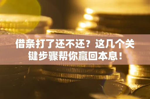 北京借条打了还不还？这几个关键步骤帮你赢回本息！