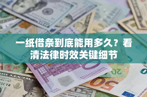 北京一纸借条到底能用多久？看清法律时效关键细节