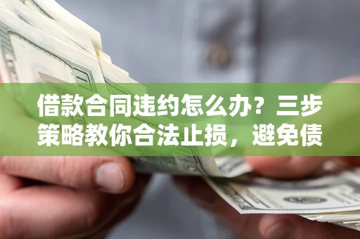 北京借款合同违约怎么办？三步策略教你合法止损，避免债务危机升级