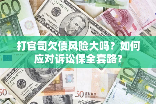 北京打官司欠债风险大吗？如何应对诉讼保全套路？