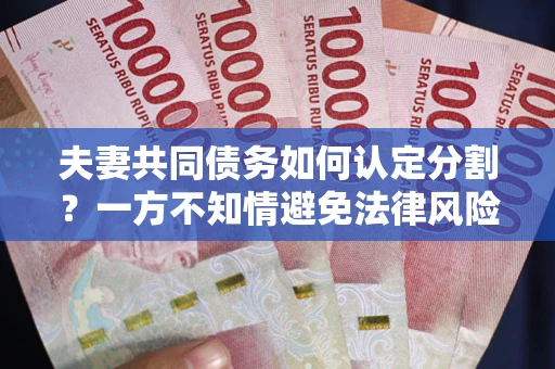 北京夫妻共同债务如何认定分割？一方不知情避免法律风险必看！